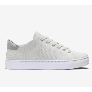 Greats Brooklyn The Royale Knit 2.0 White Grey Low Top Sneakers Women's Size‎ 10